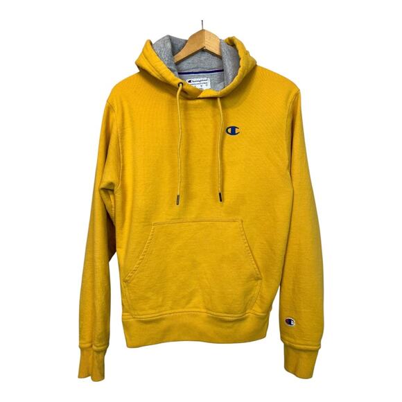 Champion Grunge Sweatshirt Fleece Pullover Hoodie Distressed Thrashed Destroyed - Picture 1 of 5